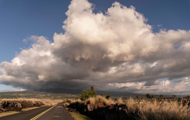 saddle road in Hilo Hawaii
