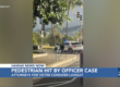 pedestrian hit by officer - still image of video from Hawaii News Now